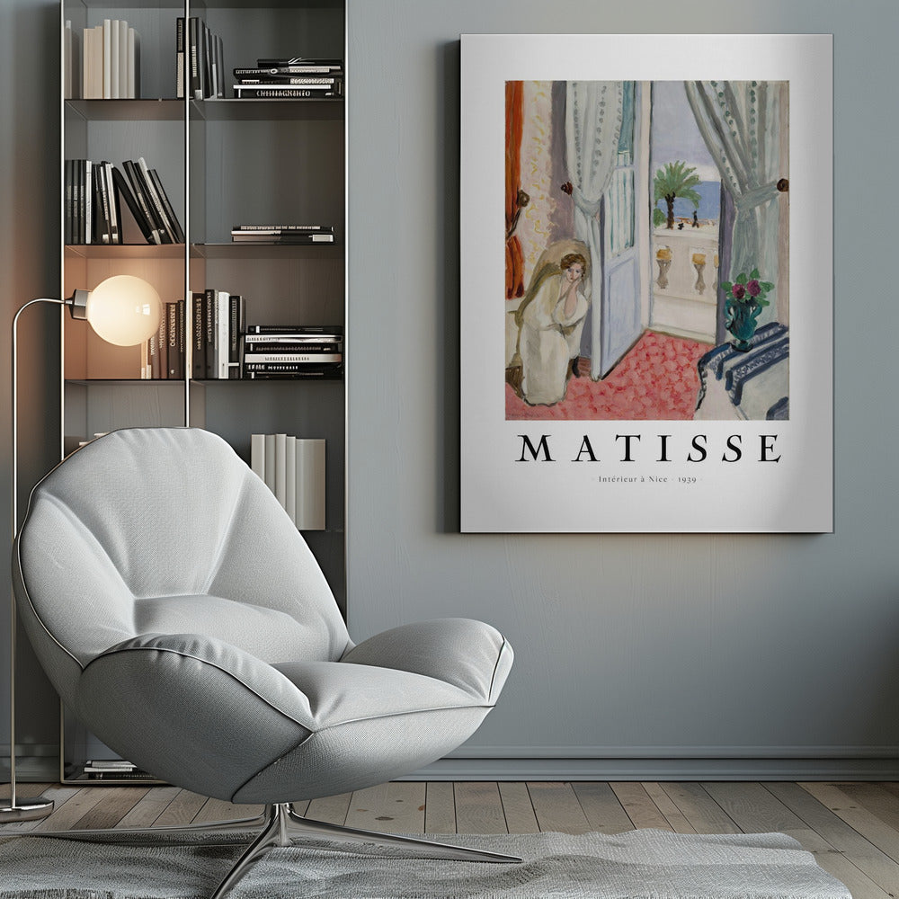 Interior à Nice - Poster / Art Print