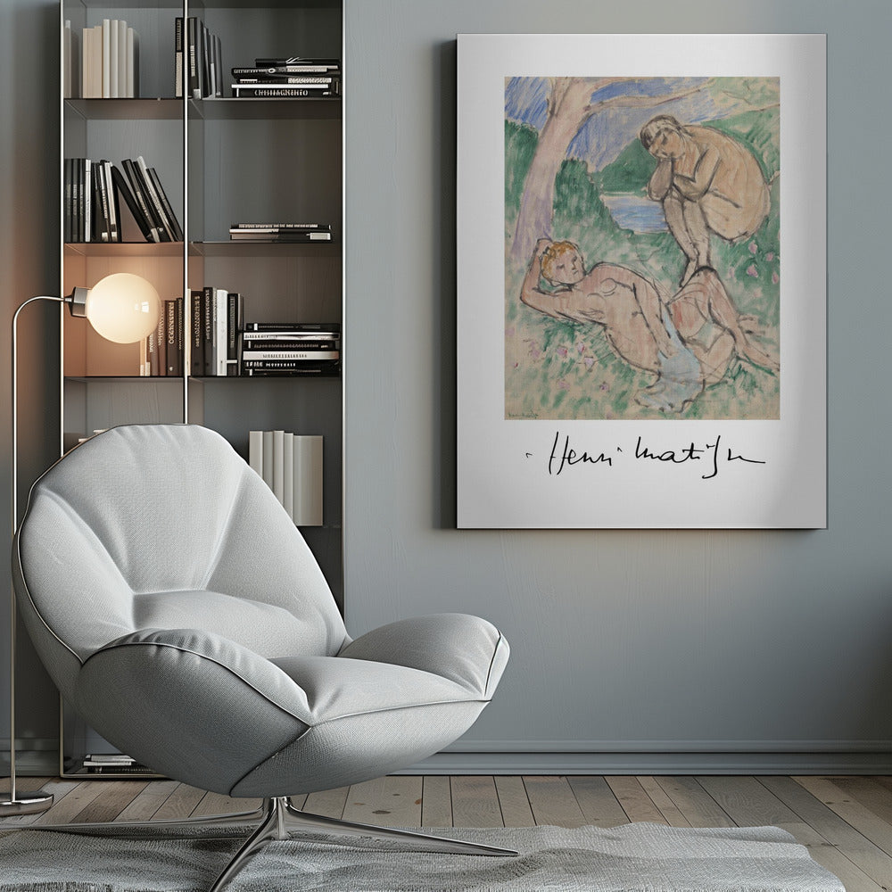 Baigneurs - Poster / Art Print