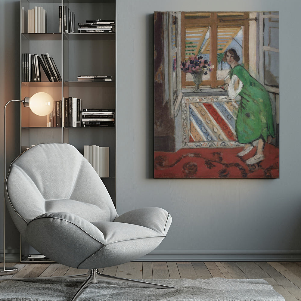 Jeune Fille a La Mauresque Original 1939 - Poster / Art Print