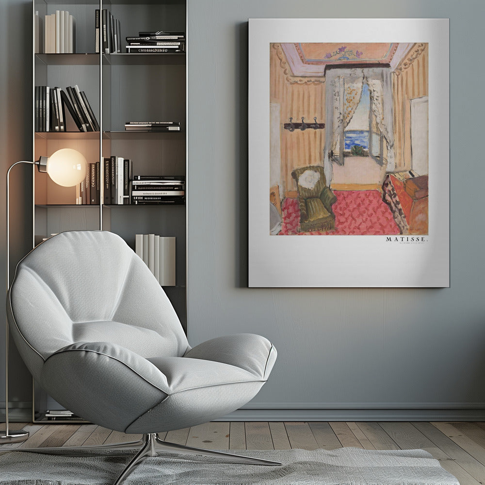 Ma Chambre Au Beau Rivage Boarder - Poster / Art Print