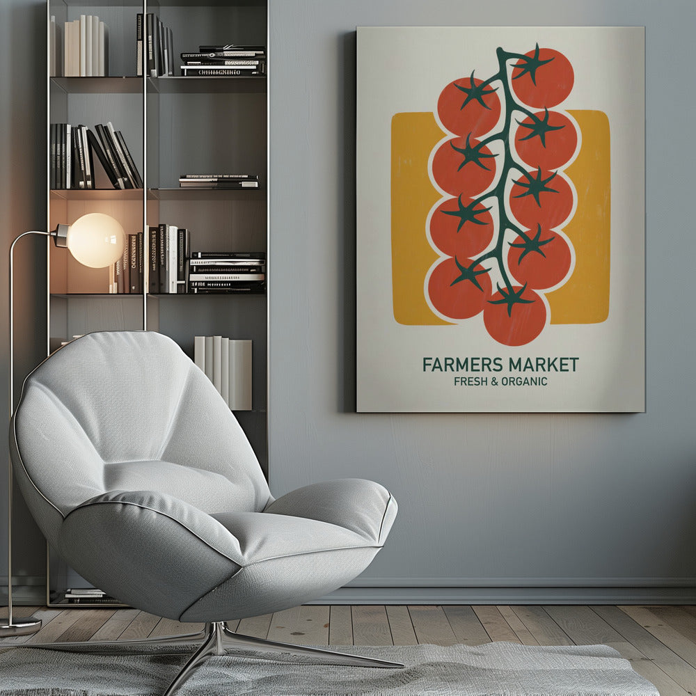 Farmers Market - Poster / Art Print