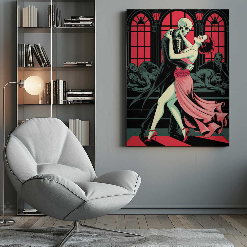 A Dance With Death - Poster / Art Print
