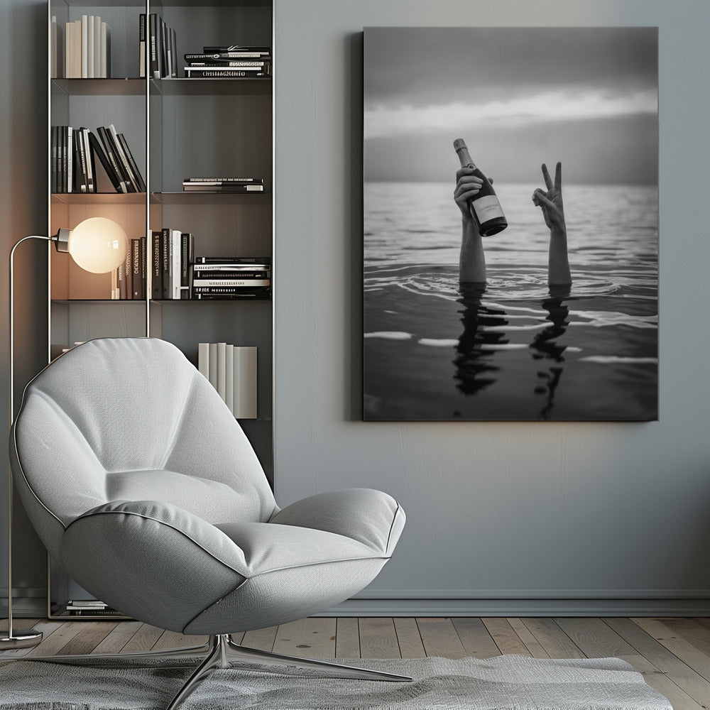 Celebration Champagne - Poster / Art Print