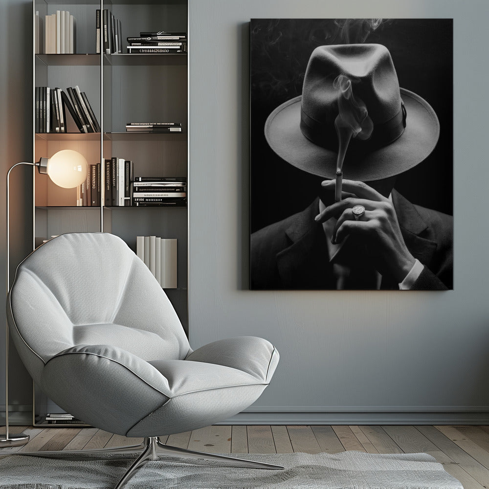 The Smoker - Poster / Art Print