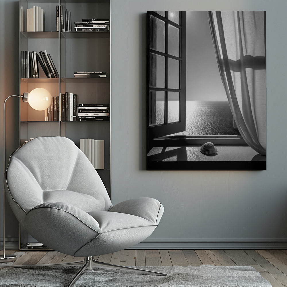 The Seashell In the Window - Poster / Art Print