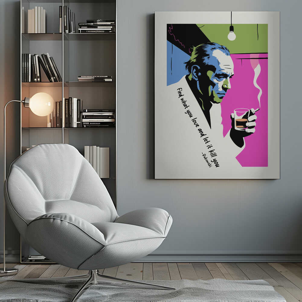 Find What You Love and Let It Kill You - Poster / Art Print