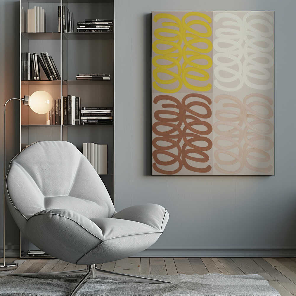 Quadrants of Loops - Poster / Art Print