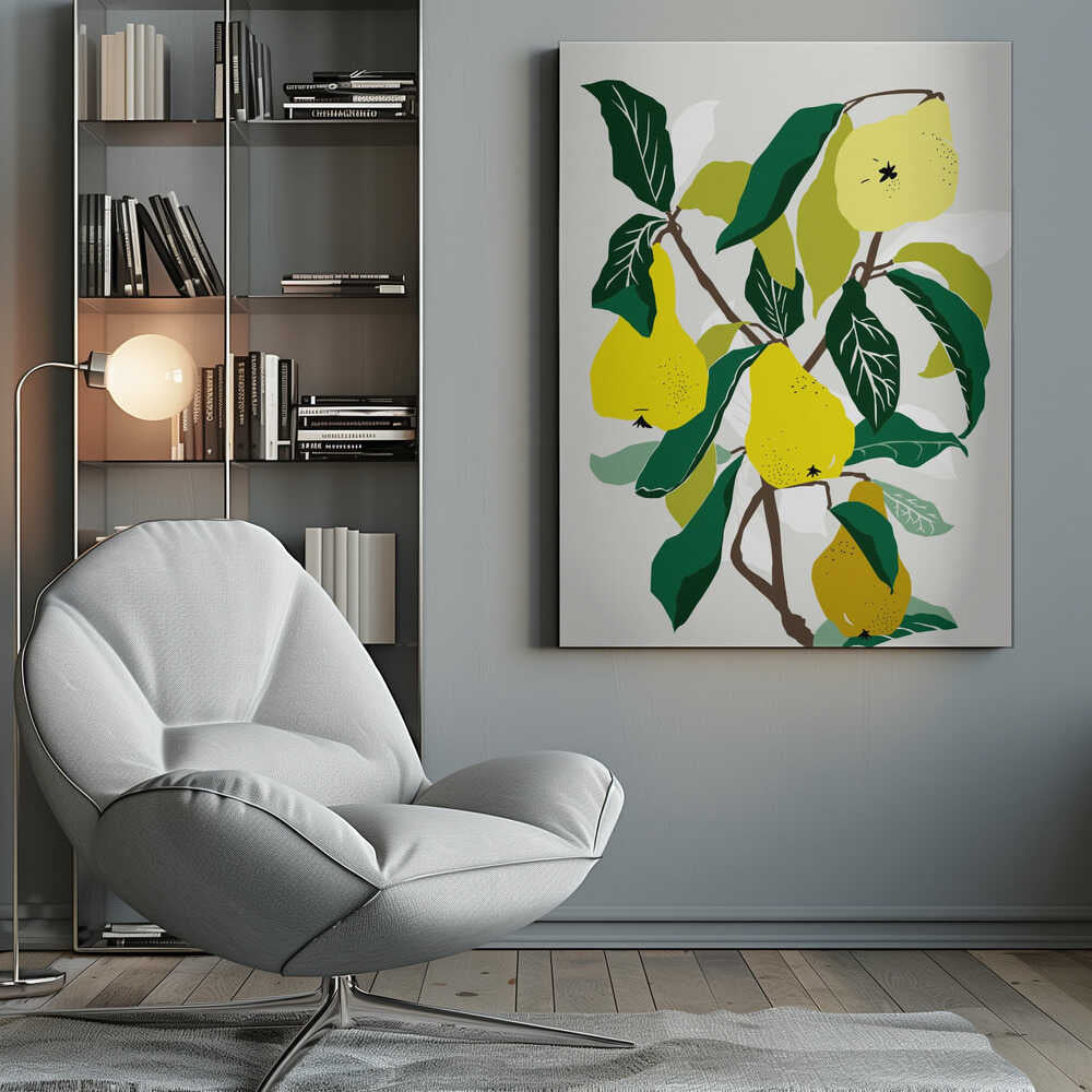 Yellow Pears - Poster / Art Print