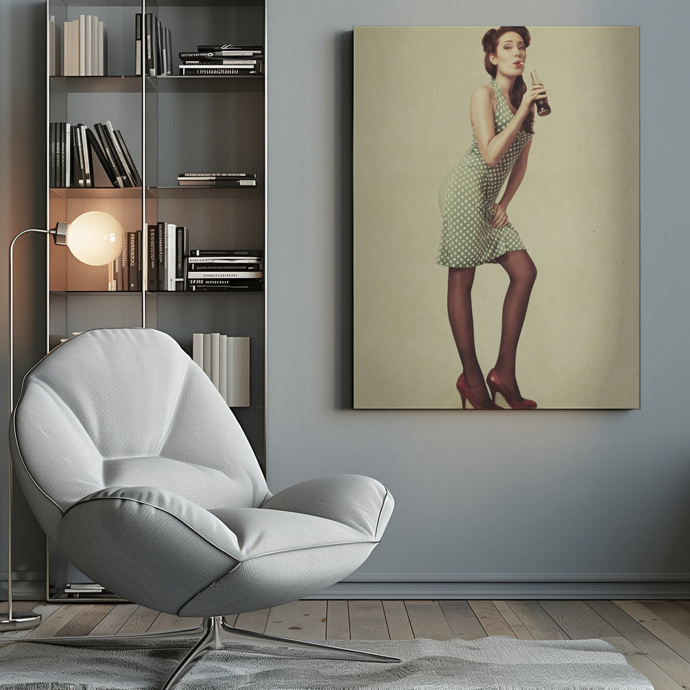 Pin Up Girl - Poster / Art Print