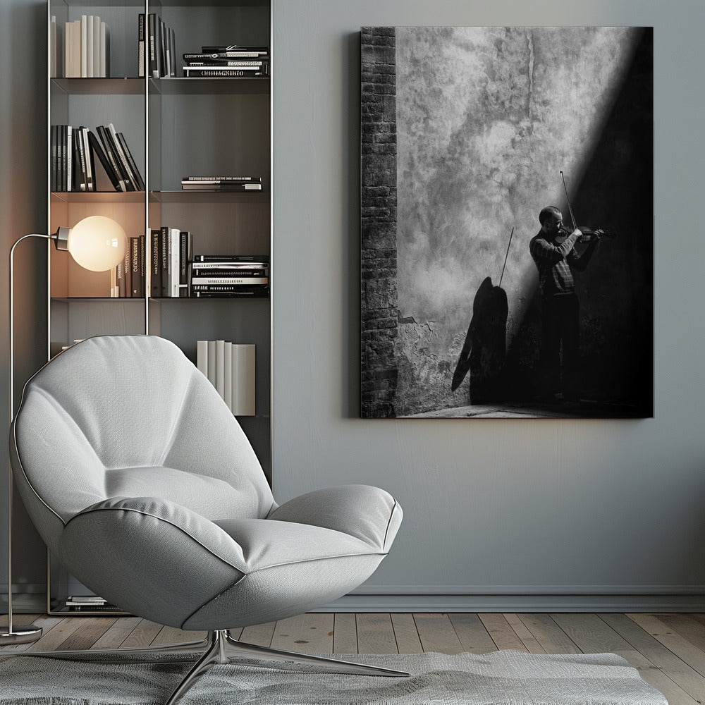 While the shadow comes - Poster / Art Print