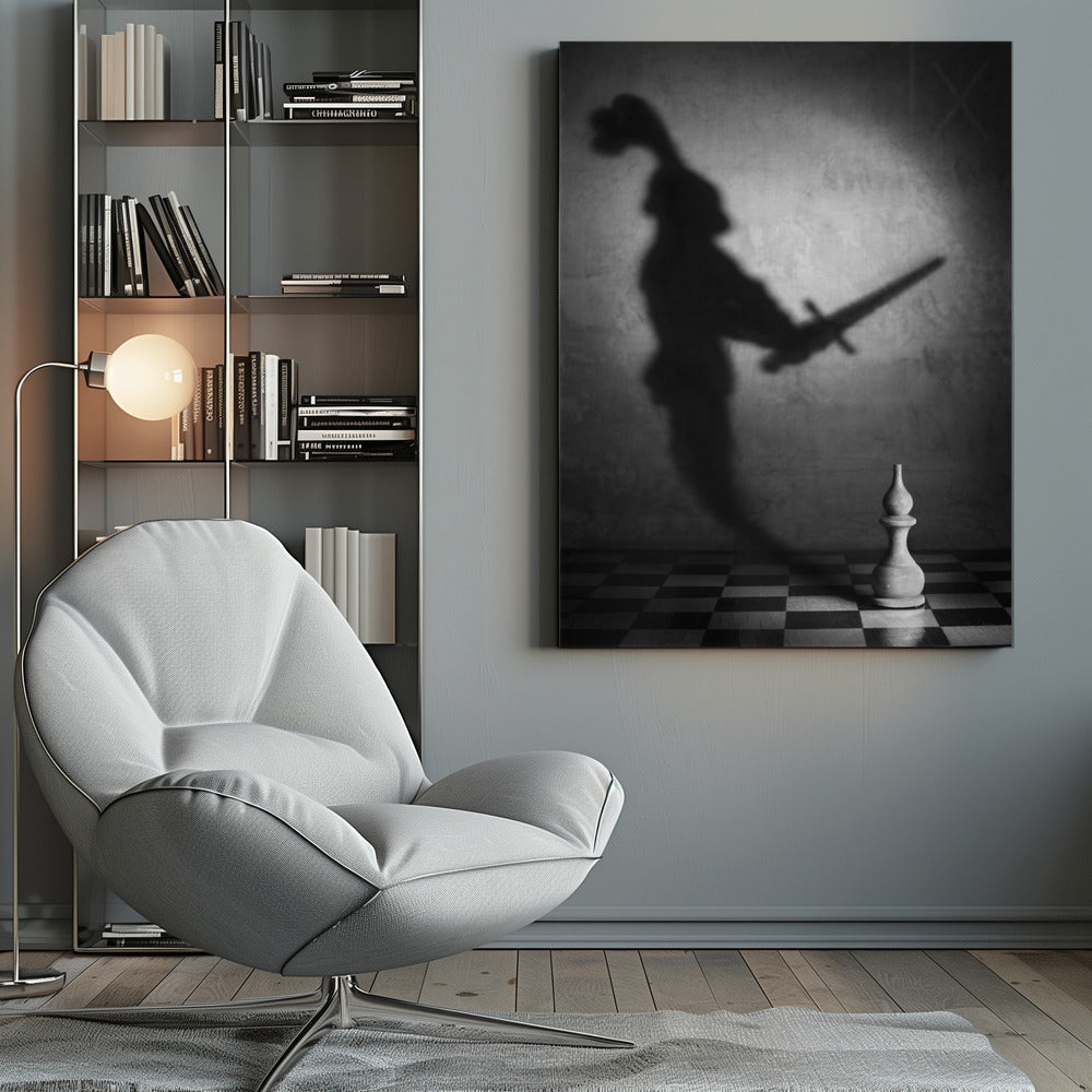 The heart of a knight - Poster / Art Print