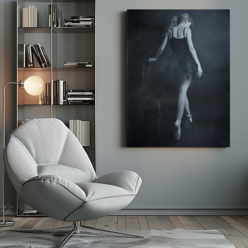 on tip toes - Poster / Art Print