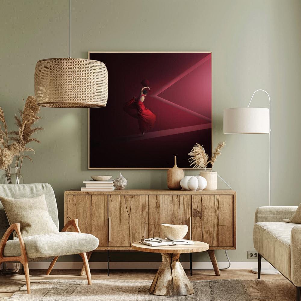 Dance Into The Light - Poster / Art Print
