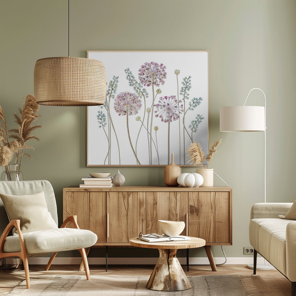 Allium - Poster / Art Print