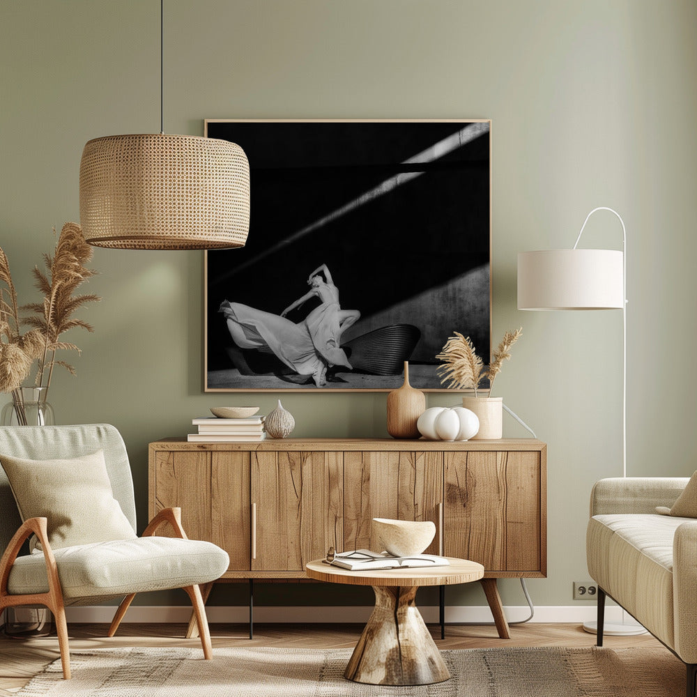 Dancing with the light - Poster / Art Print