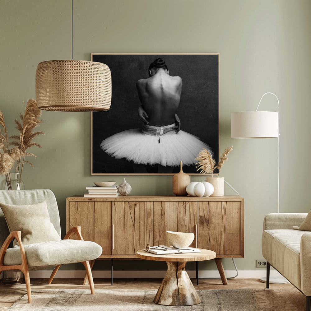 ballerina's back 2 - Poster / Art Print