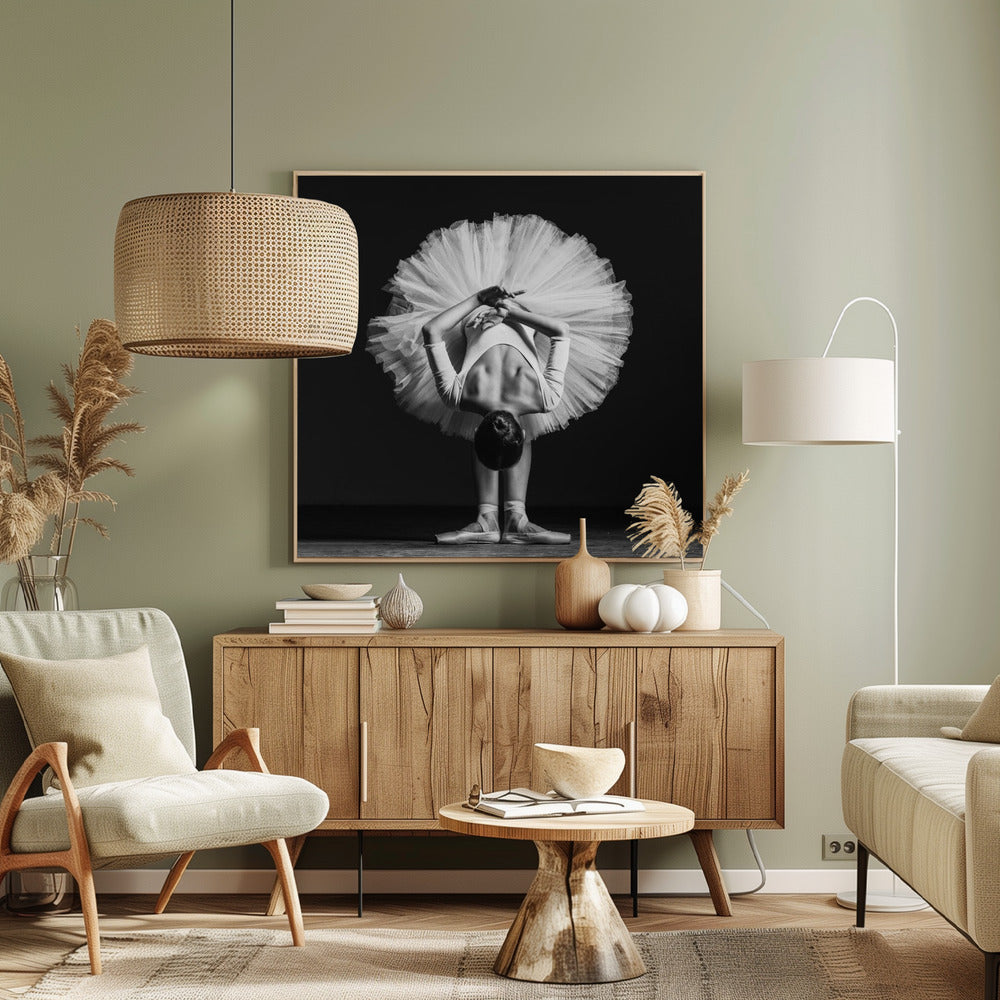 Ballerina at class - Poster / Art Print