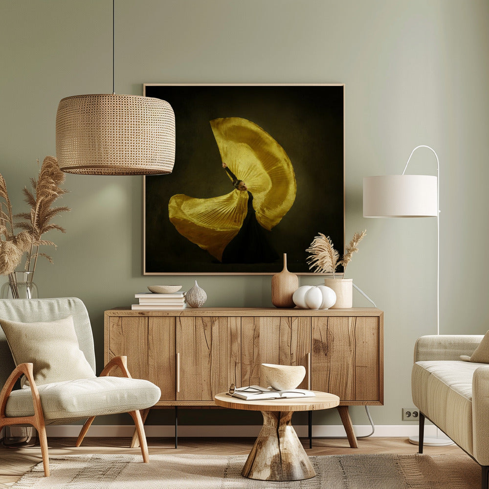 The girl & dance - Poster / Art Print