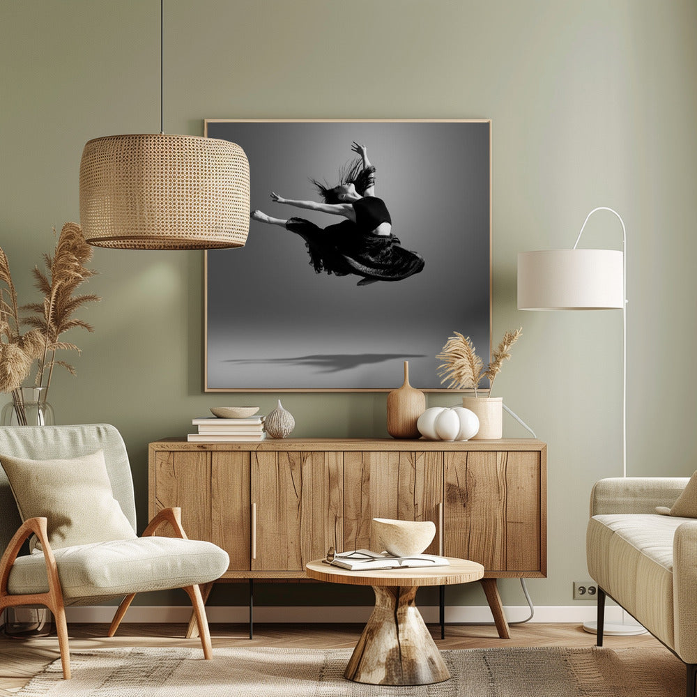 Jumping Dancer - Poster / Art Print