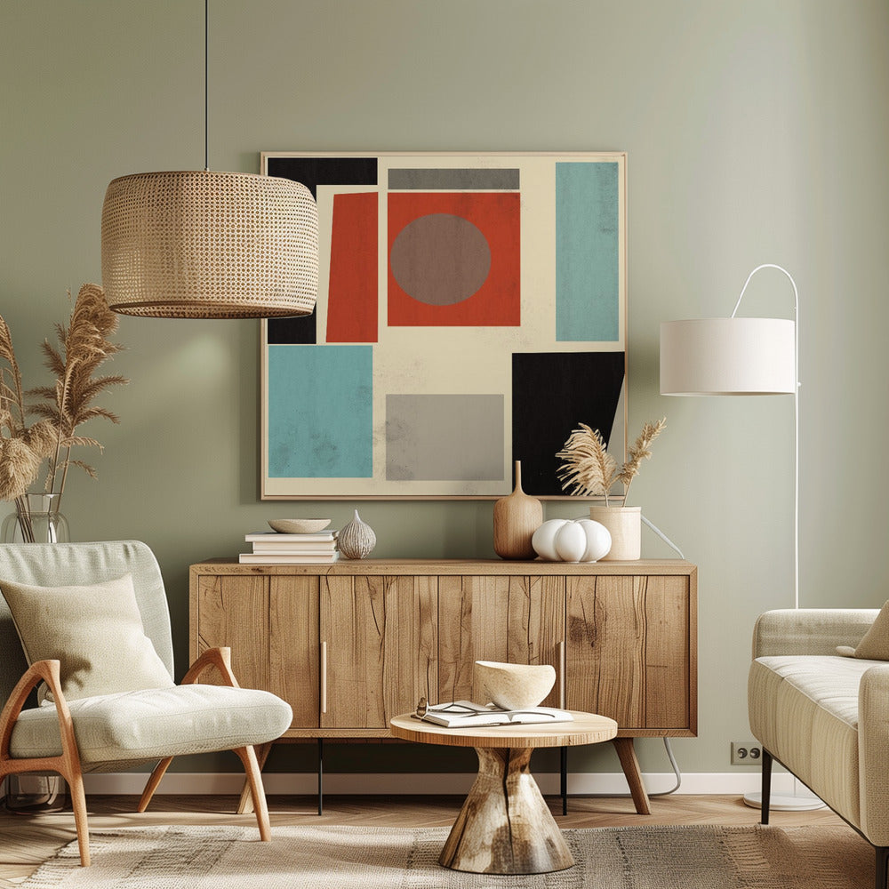 GEOMETRIC POINT No. 1 - Poster / Art Print