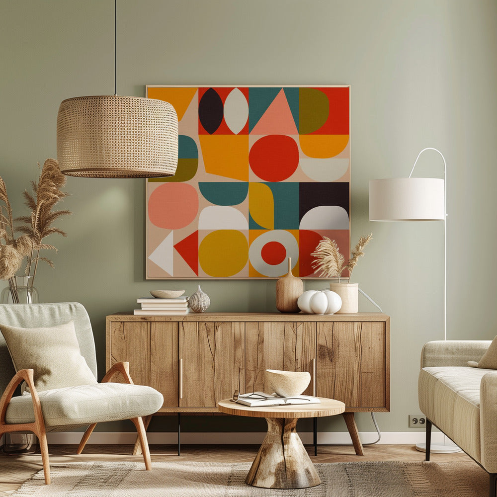 Bauhaus Modern Bold - Poster / Art Print
