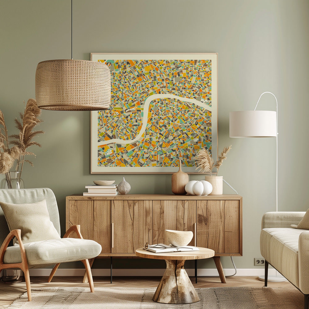 London Map - Poster / Art Print