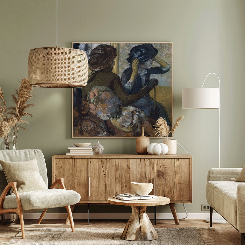 At the Milliner's - Poster / Art Print