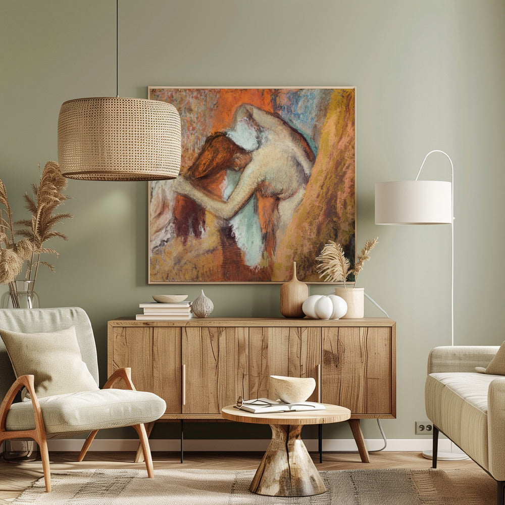 Woman At Her Toilette - Poster / Art Print