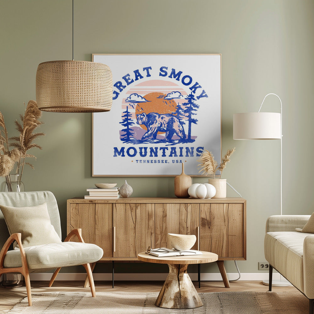 Great Smoky Mountains National Park Tennessee - Poster / Art Print