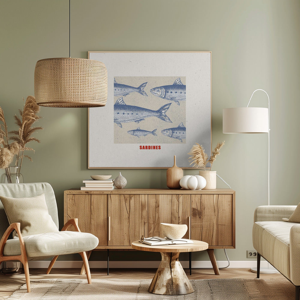 Sardines - Poster / Art Print