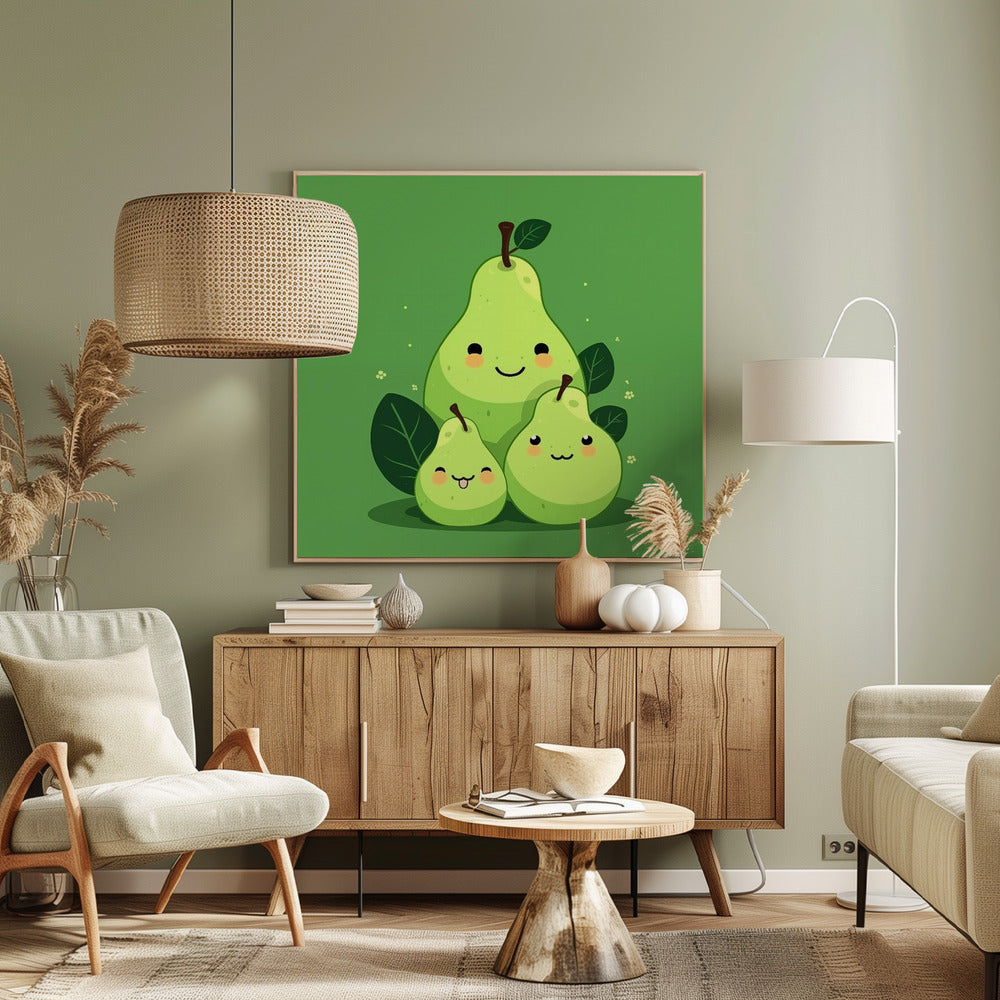 Pear Mom - Poster / Art Print
