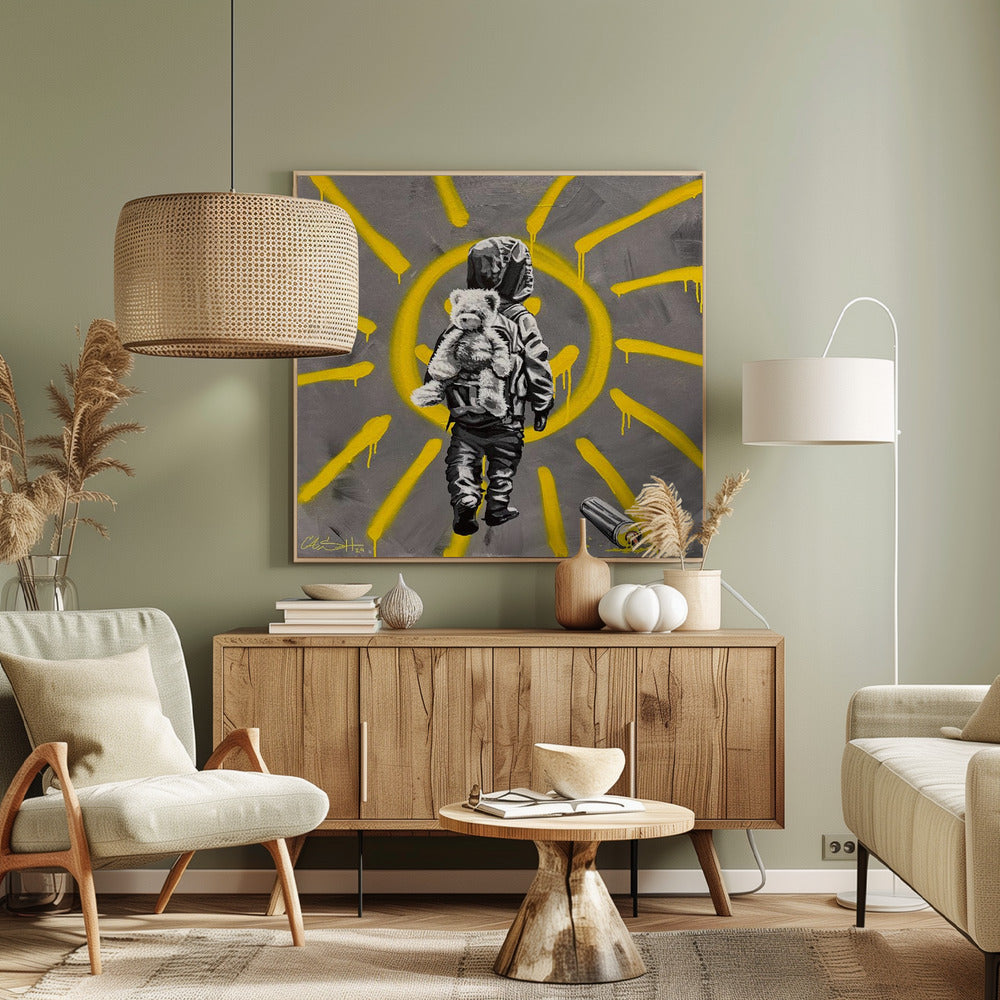 To a brighter future - Poster / Art Print