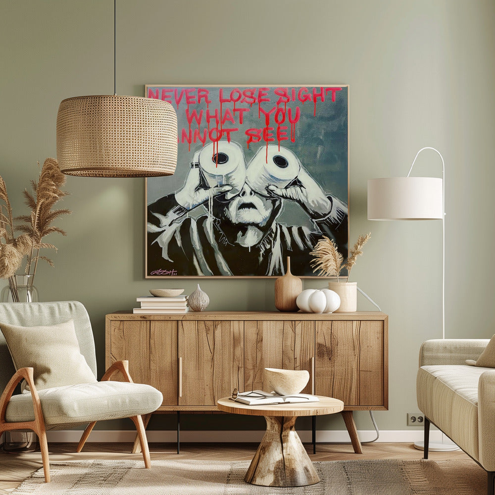 What you cannot see - Poster / Art Print