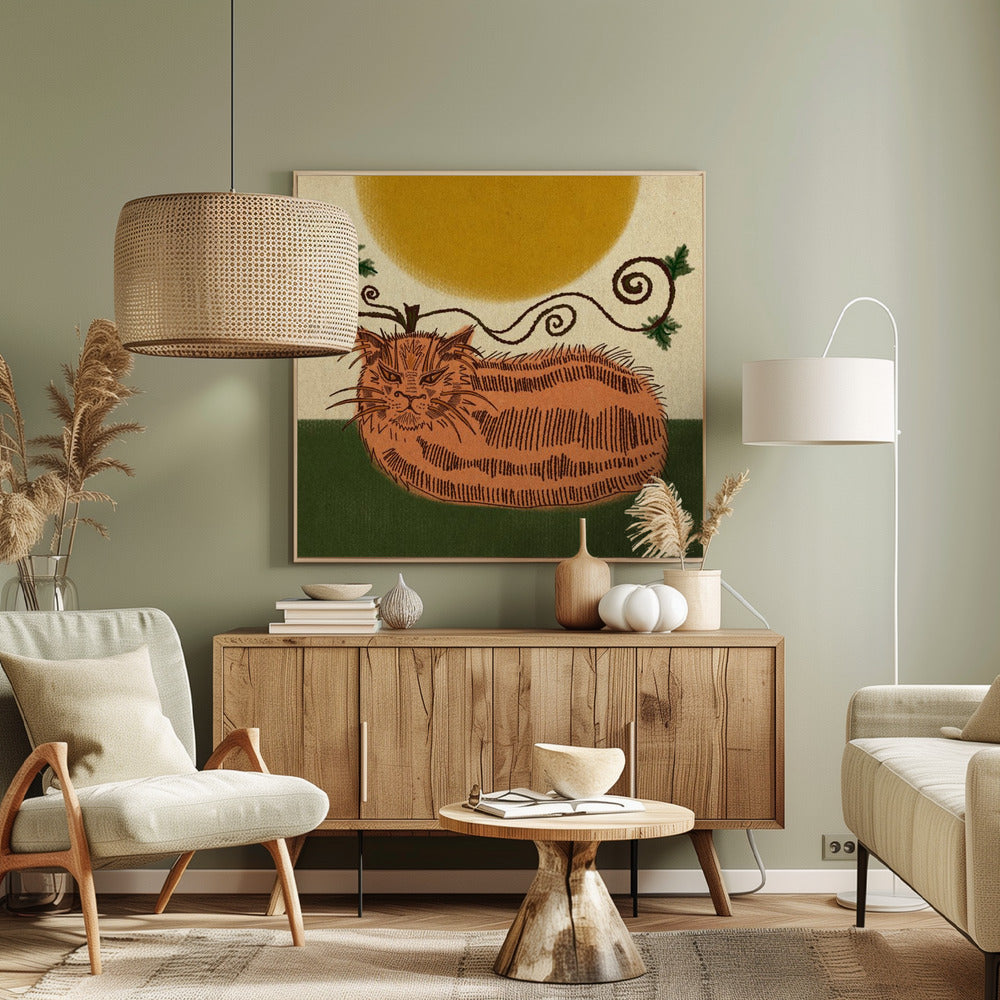 The grumpy cat - Poster / Art Print