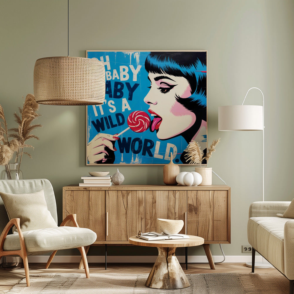 It's a Wild World - Poster / Art Print