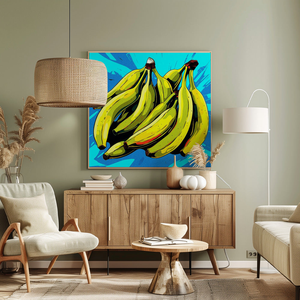 Banana Bunch - Poster / Art Print