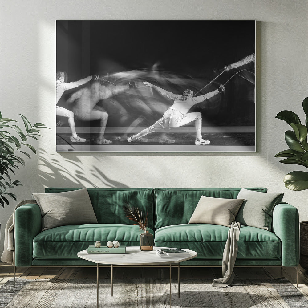 Fencing #1 - Poster / Art Print