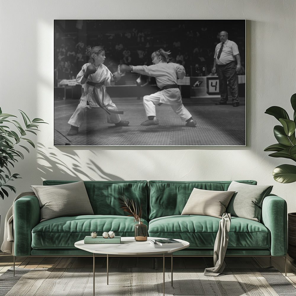 Girls fight - Poster / Art Print