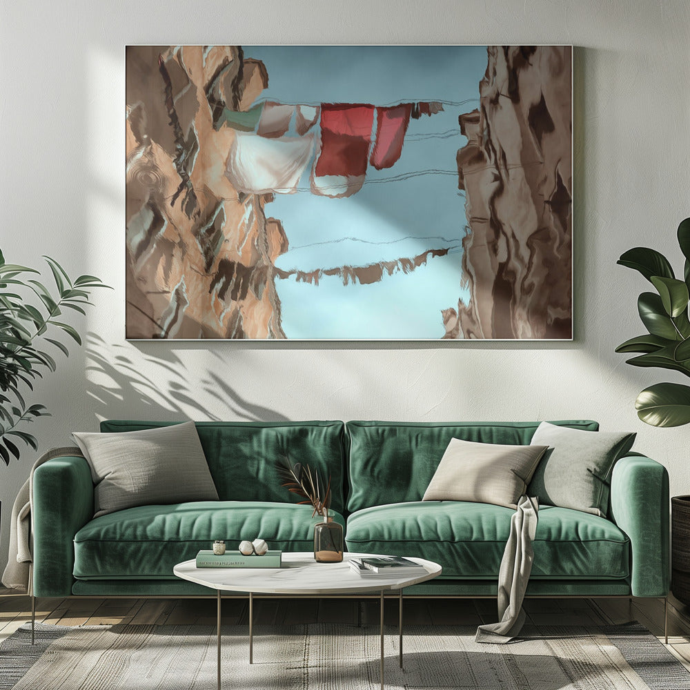 city mirror - Poster / Art Print