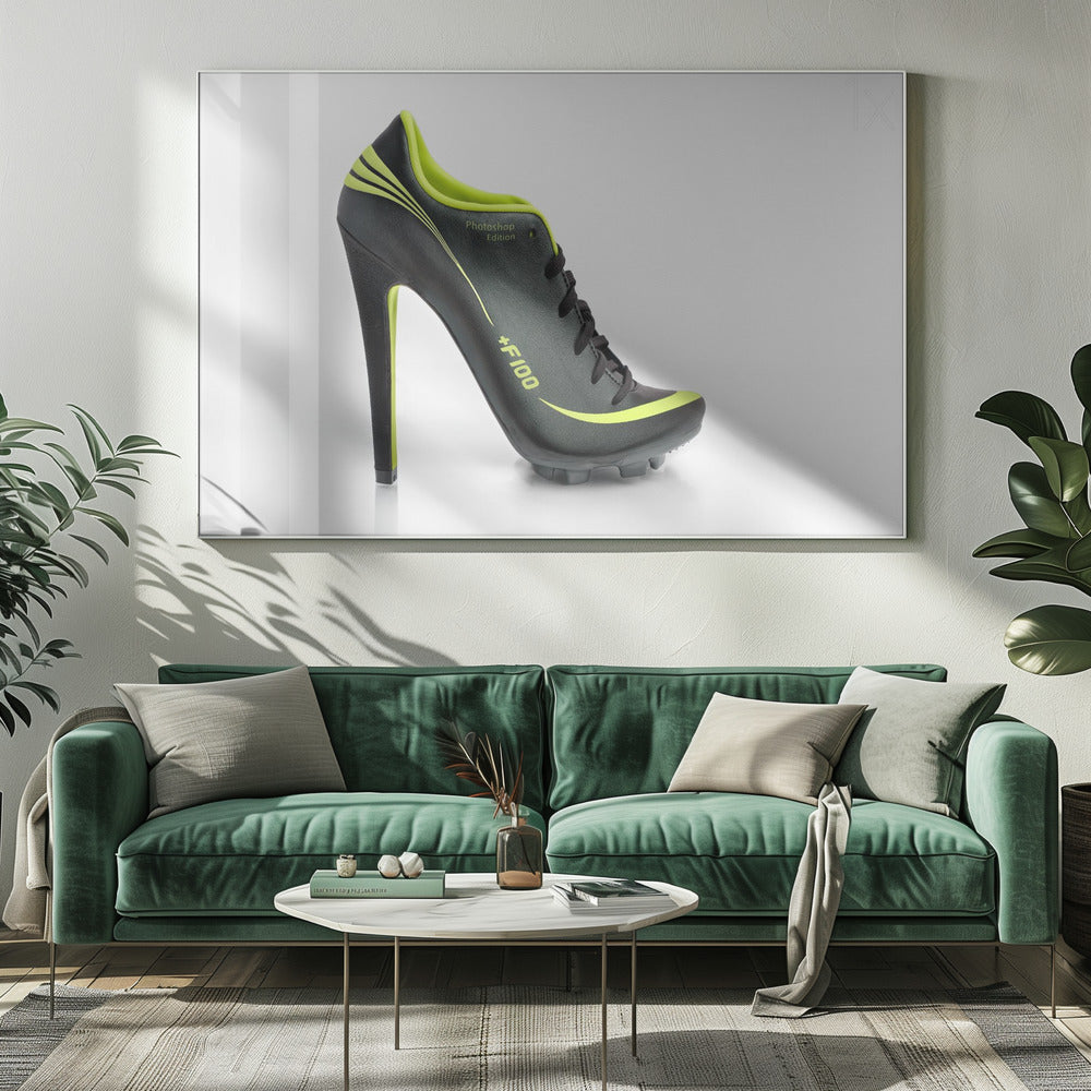 Conceptual boot - Poster / Art Print