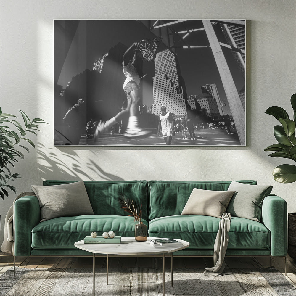Dunking - Poster / Art Print