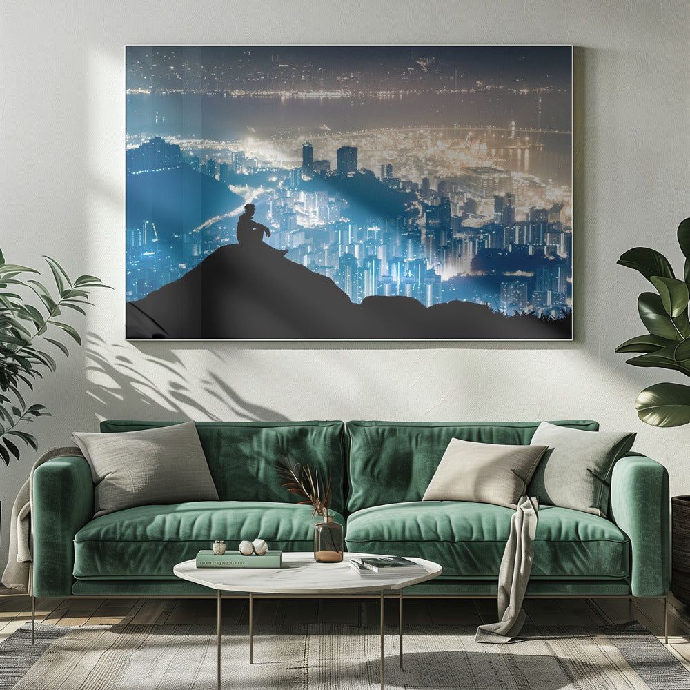 CITY WATCHER - Poster / Art Print