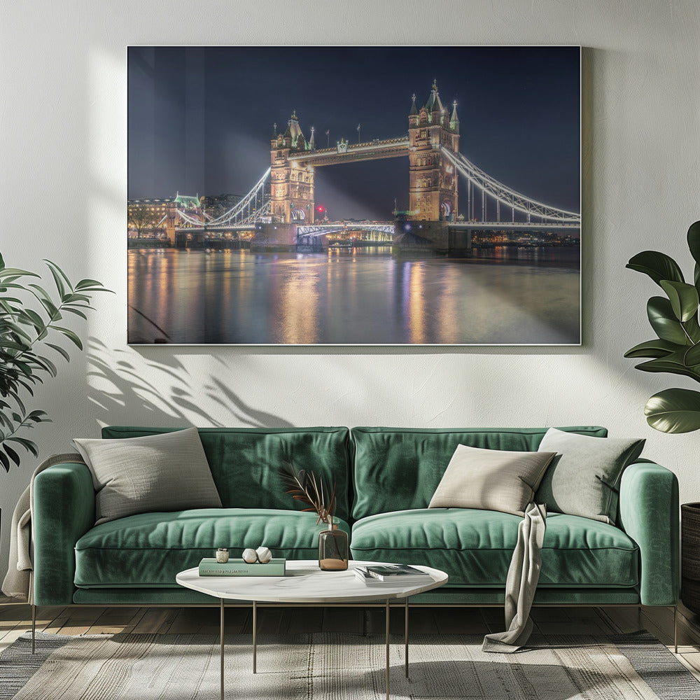 Night at The Tower Bridge - Poster / Art Print