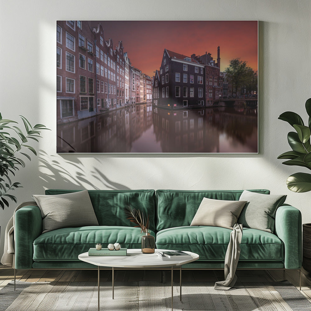 Amsterdam Dawn - Poster / Art Print