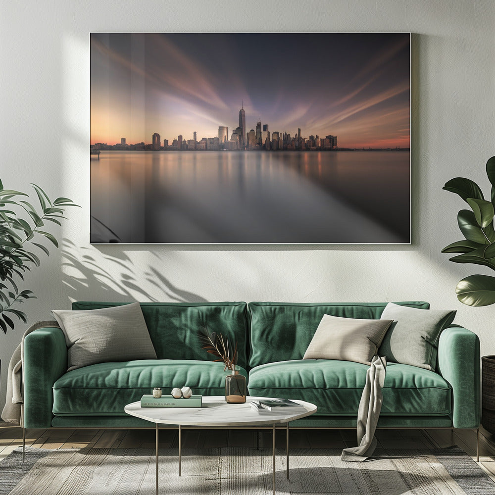 A floating city - Poster / Art Print