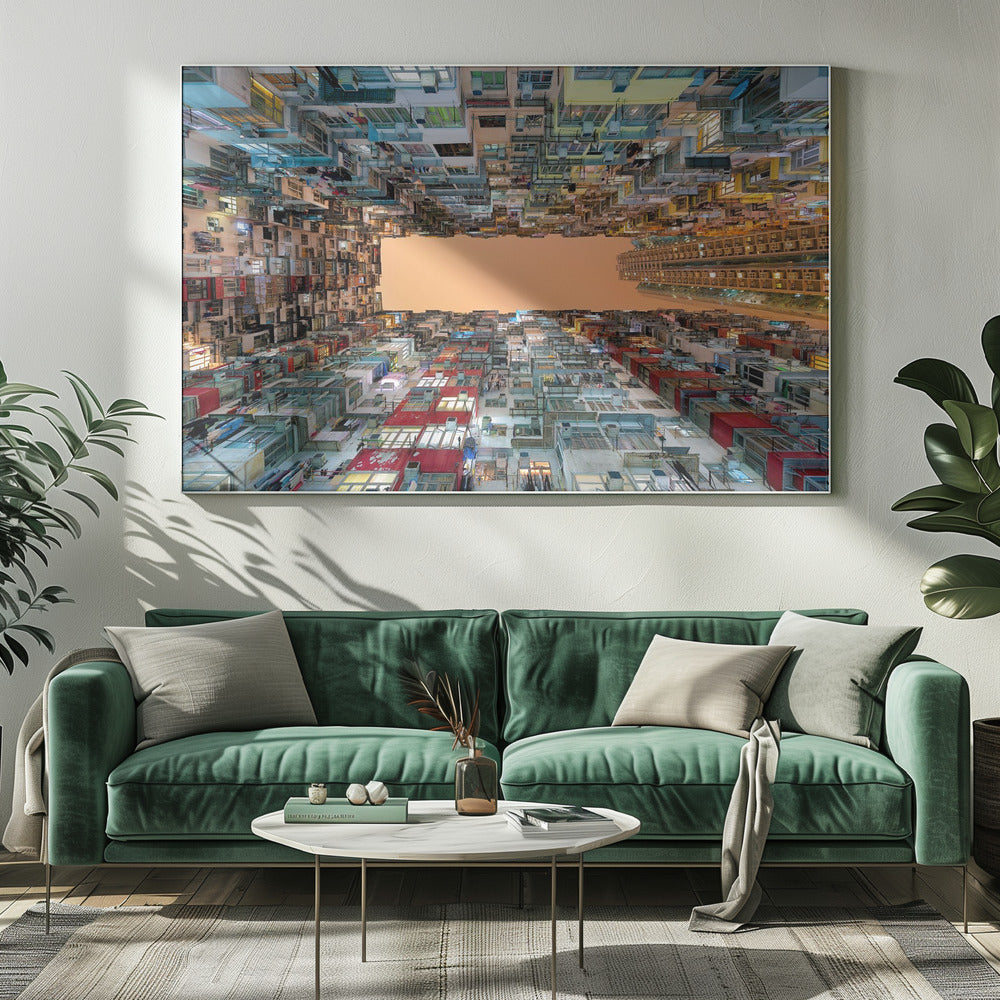 Crowded spaces - Poster / Art Print