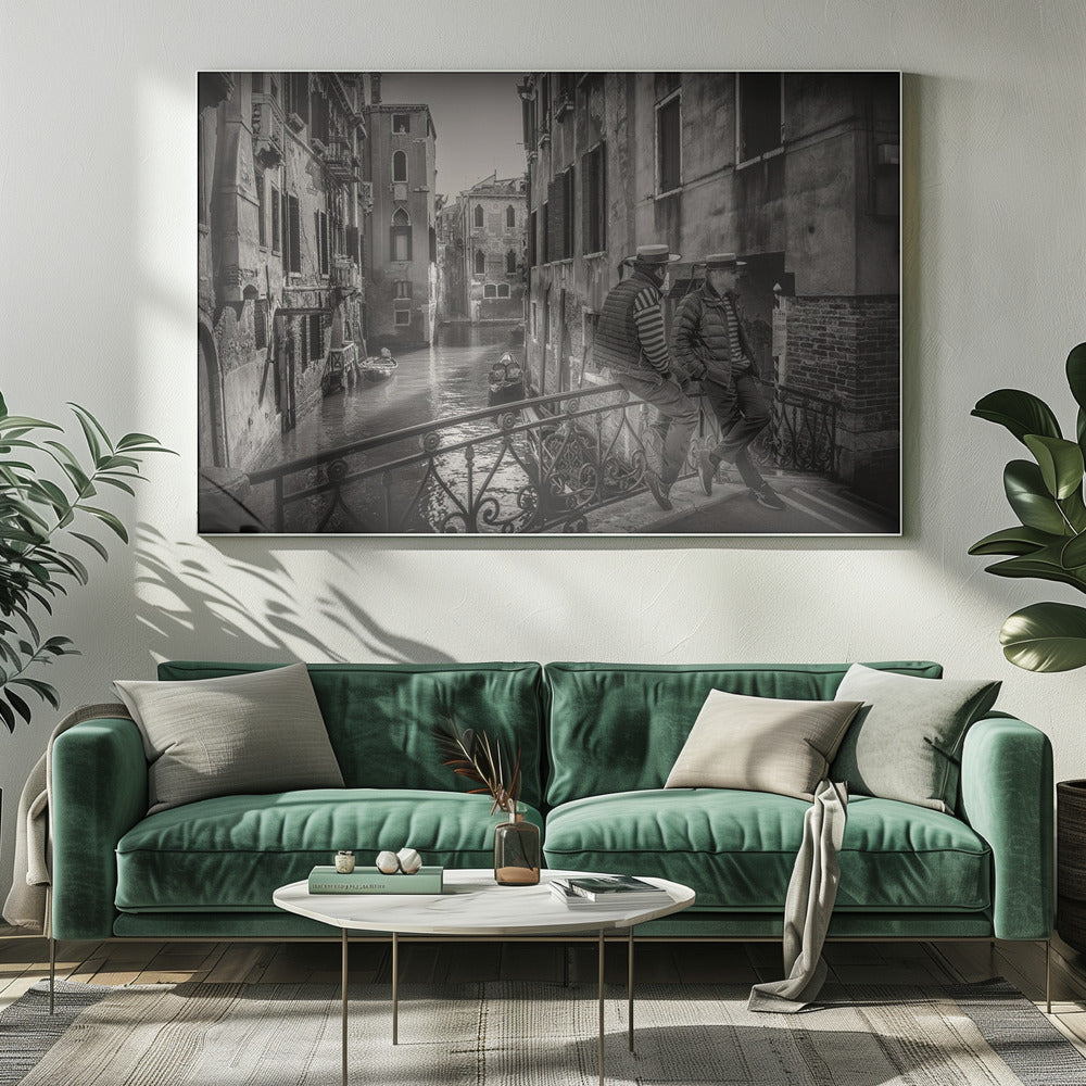 Gondolier - Poster / Art Print