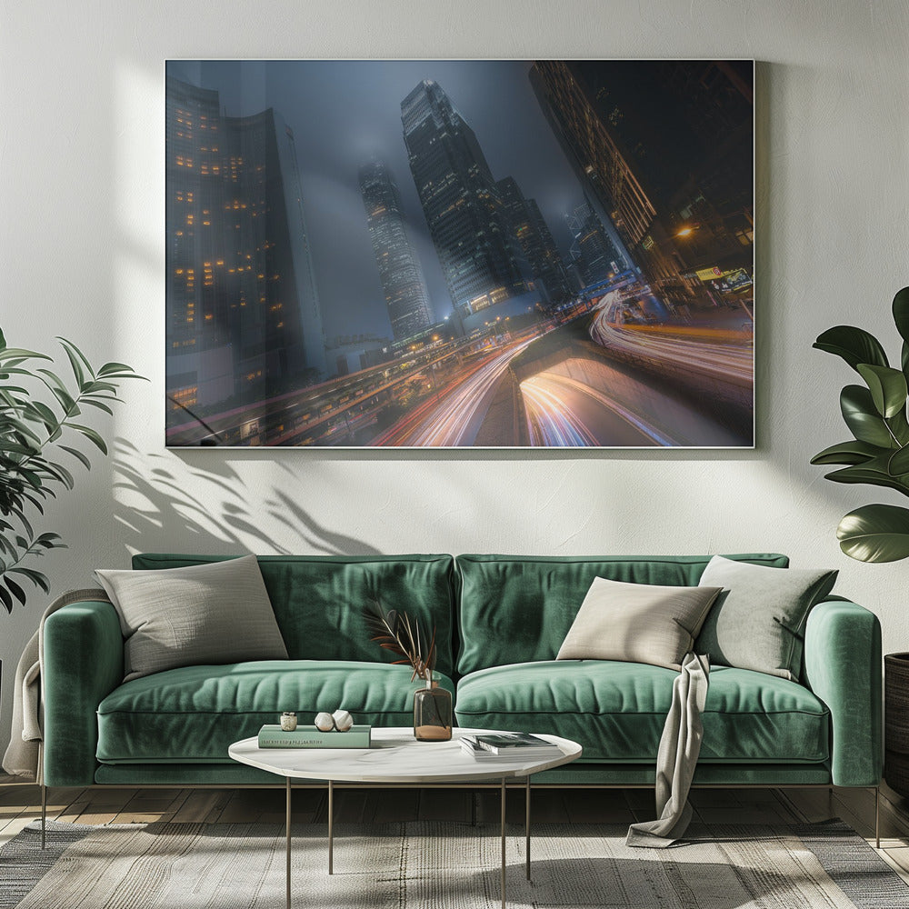 Driving Hong Kong - Poster / Art Print
