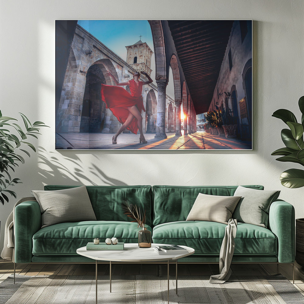 Dancing with the Sun - Poster / Art Print