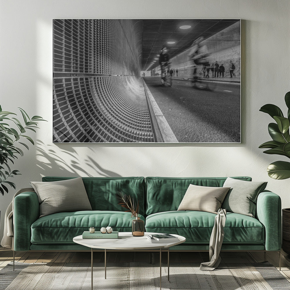 Cyclists - Poster / Art Print